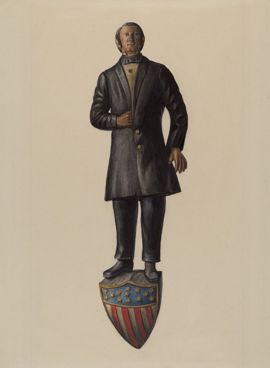 Galionsfigur: "Henry Clay" af Mina Lowry