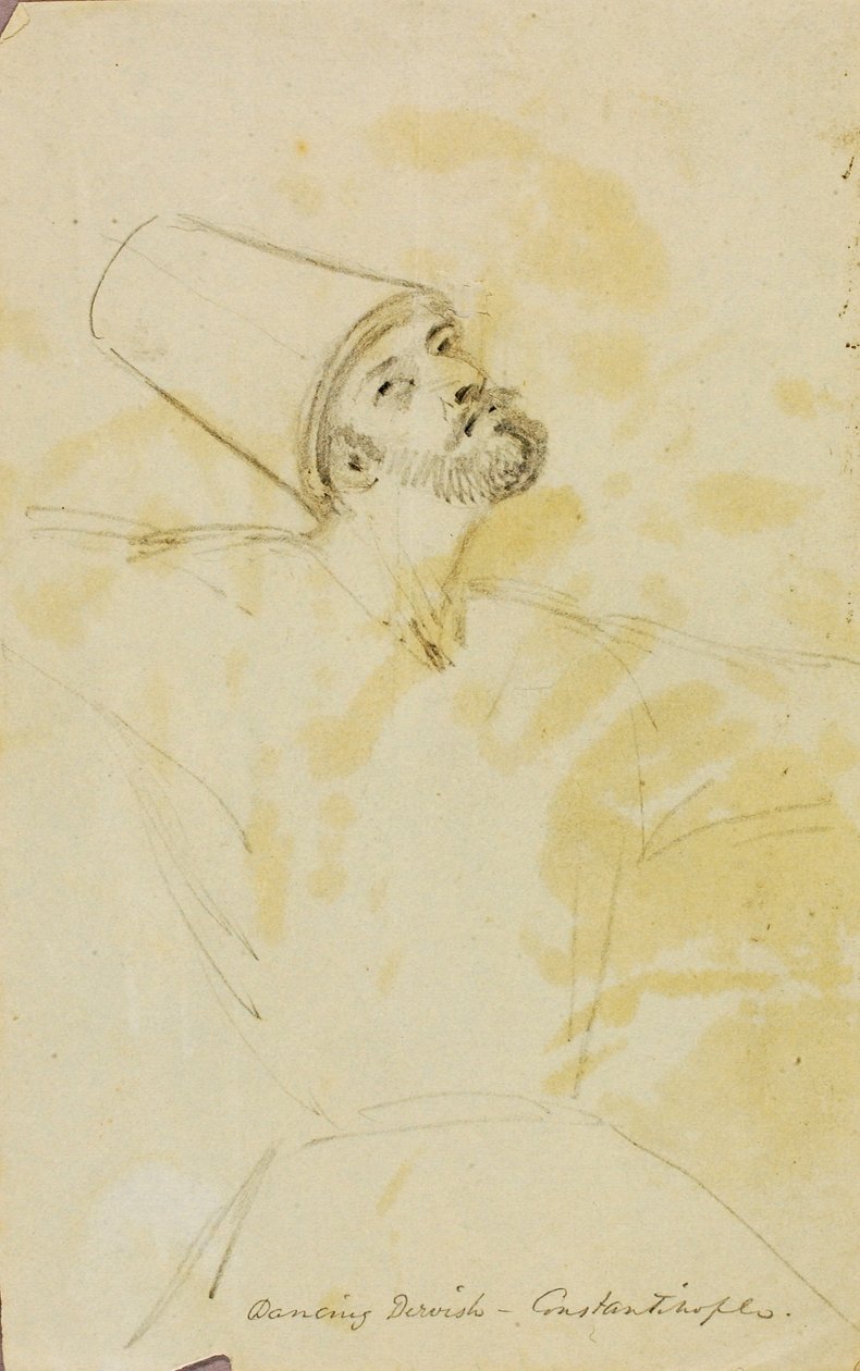Dansende dervish, Konstantinopel af Miner Kilbourne Kellogg