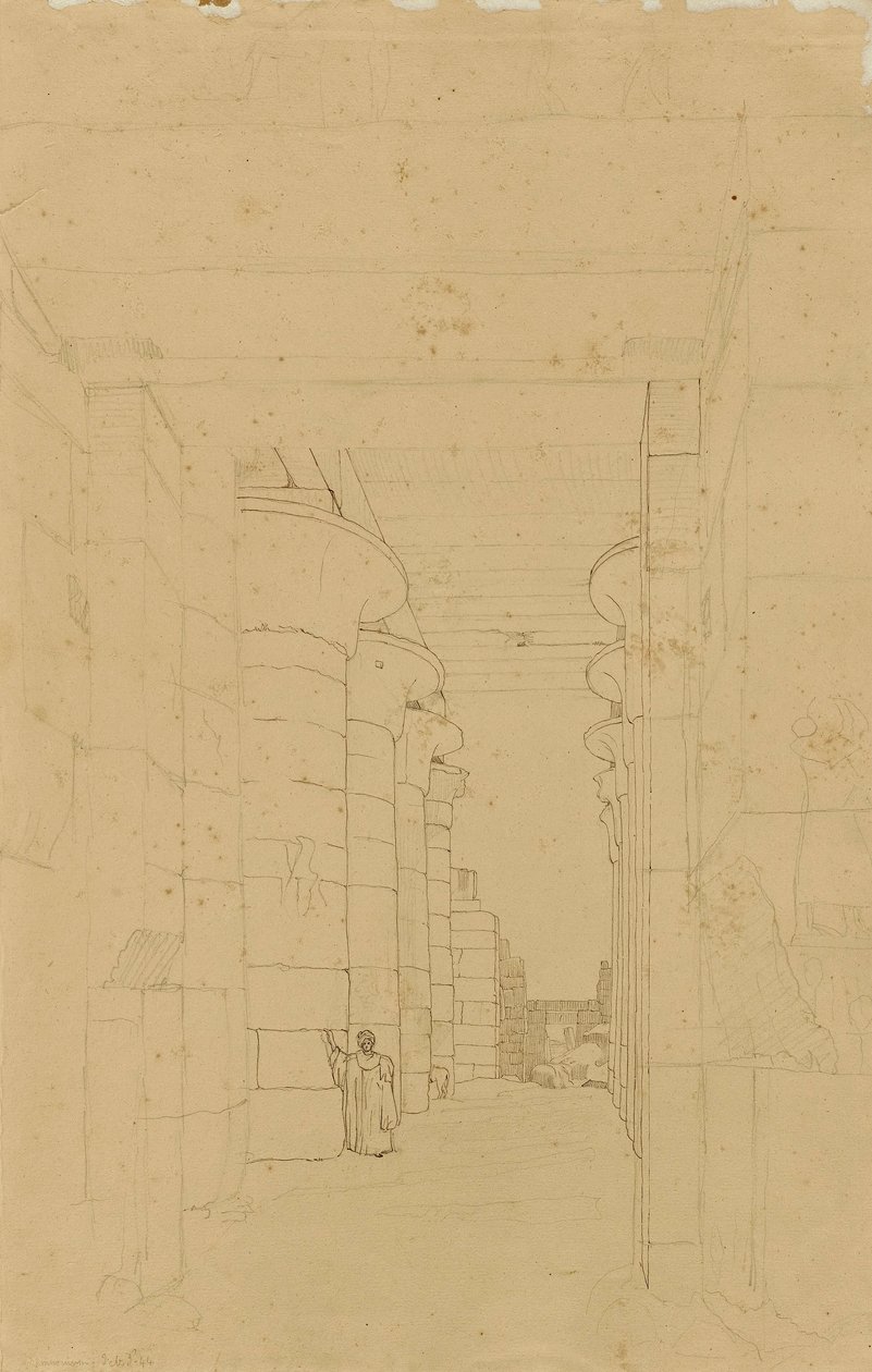 Egyptisk tempel af Miner Kilbourne Kellogg