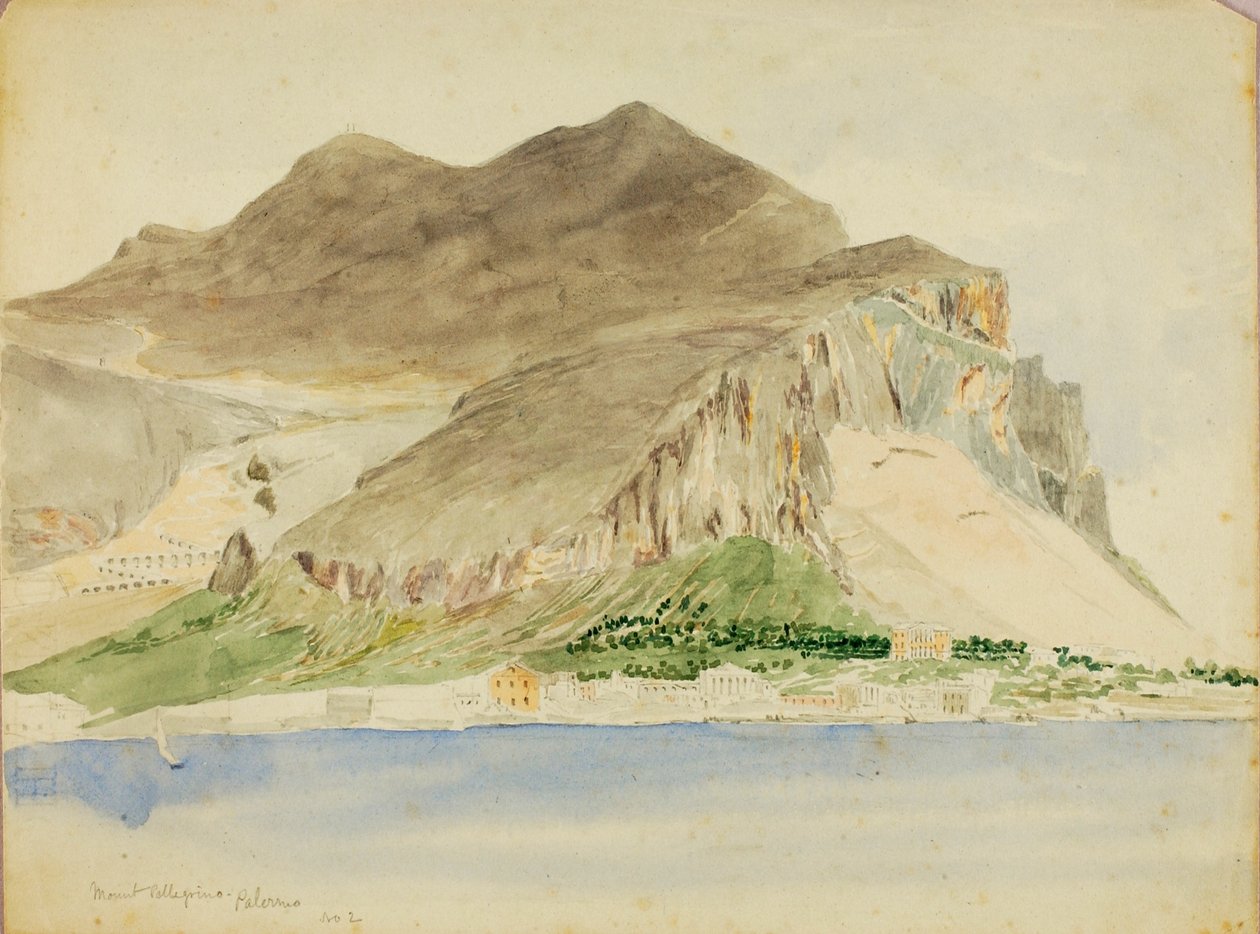 Pellegrino-bjerget, Palermo af Miner Kilbourne Kellogg