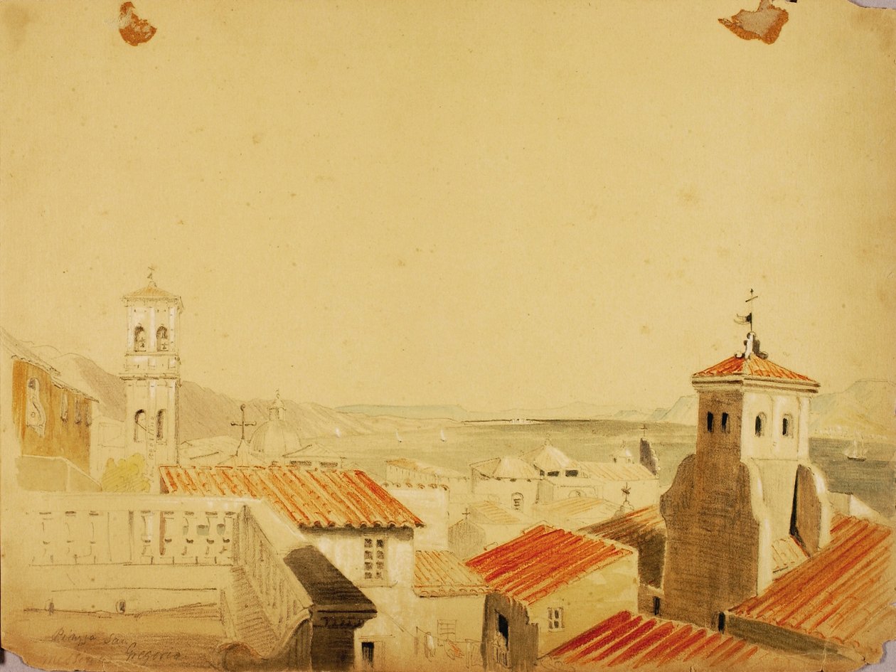 Piazza San Gregorio af Miner Kilbourne Kellogg