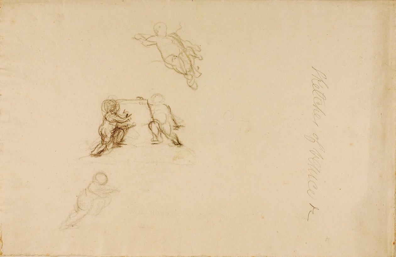 Putti (skitser af Venedig) af Miner Kilbourne Kellogg