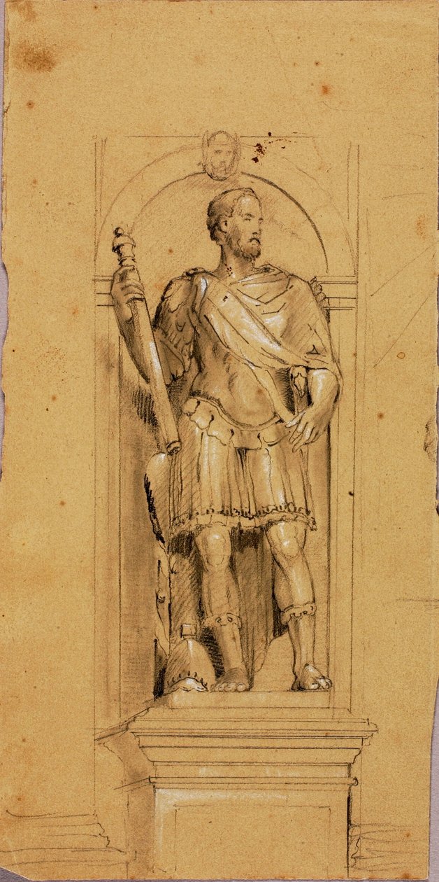 Statue af hertugen af Urbino af Miner Kilbourne Kellogg
