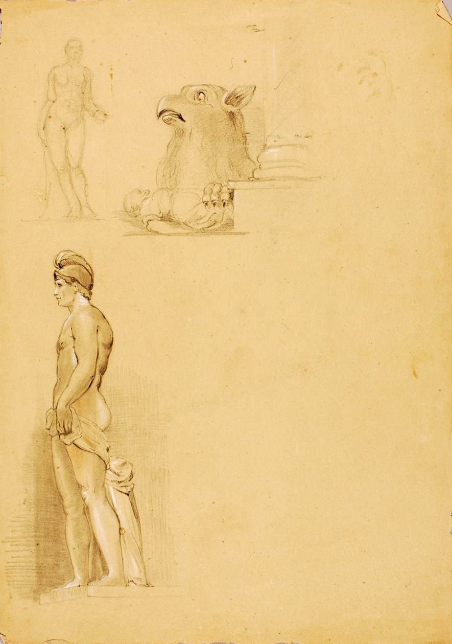 Studier af Sculante af Miner Kilbourne Kellogg