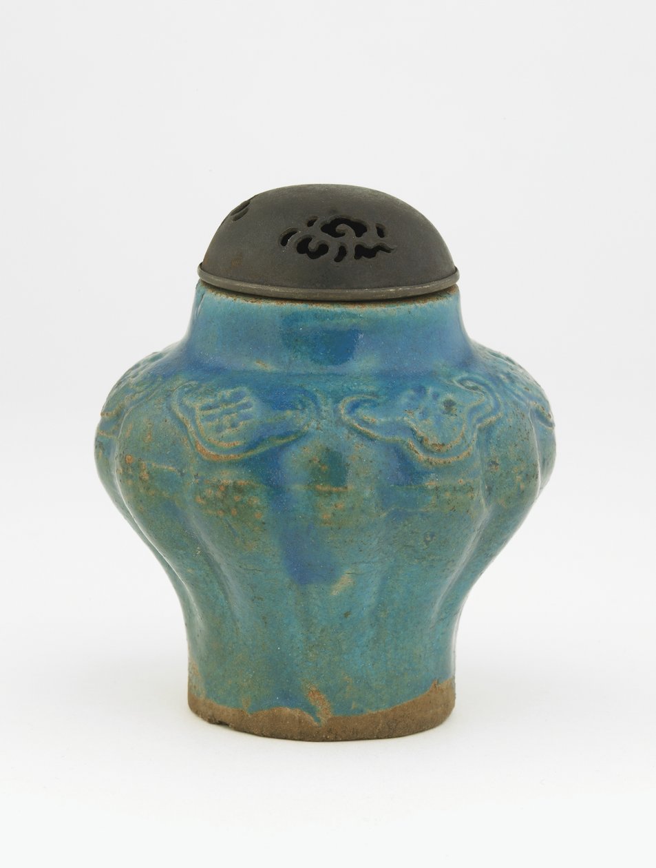 Krukke brugt som røgelsebrænder, 16.-midten af 1600-tallet (keramik) af Ming Dynasty Chinese School