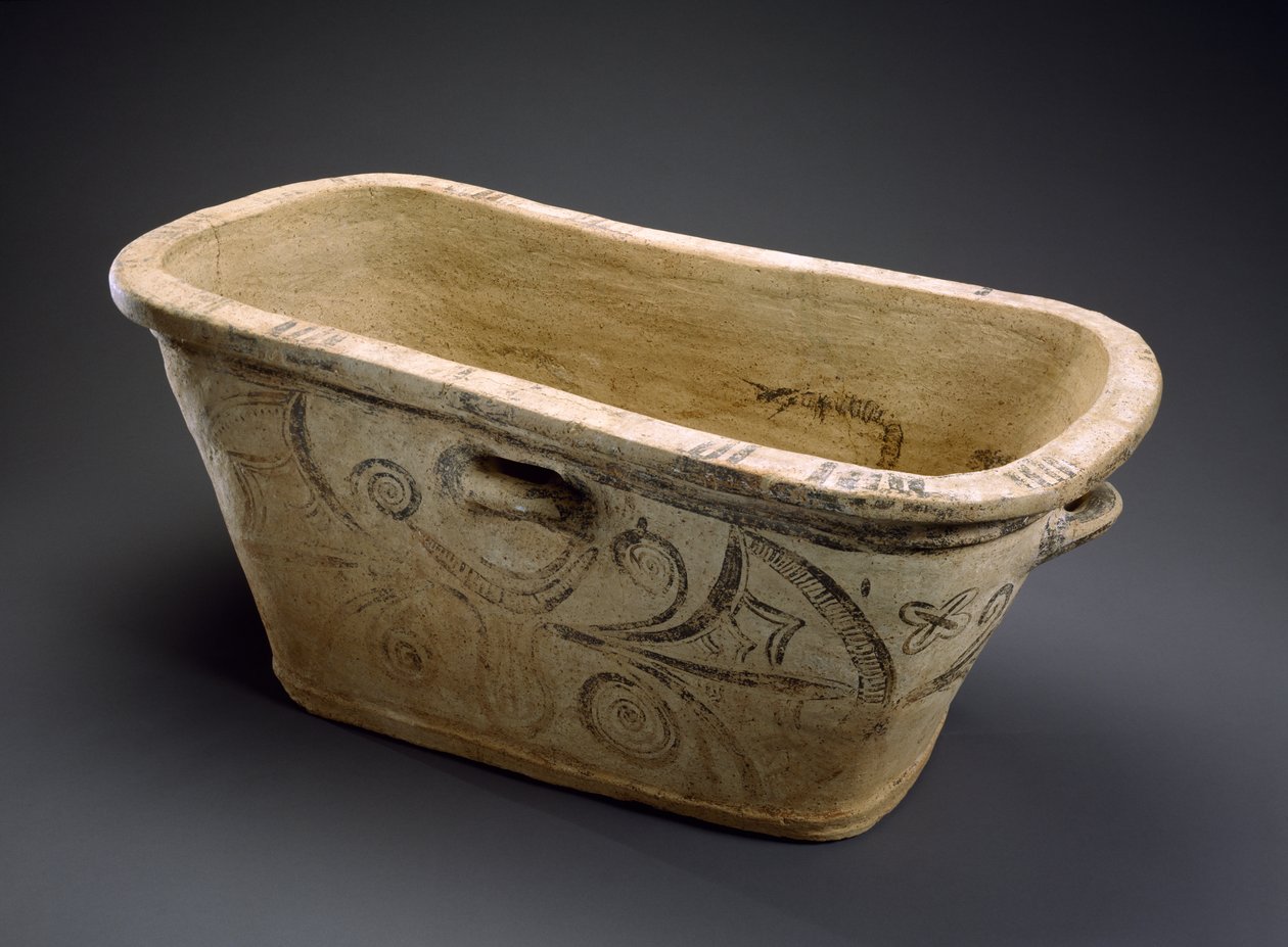Larnax (badekar og kiste) eller "askekiste" af Minoan