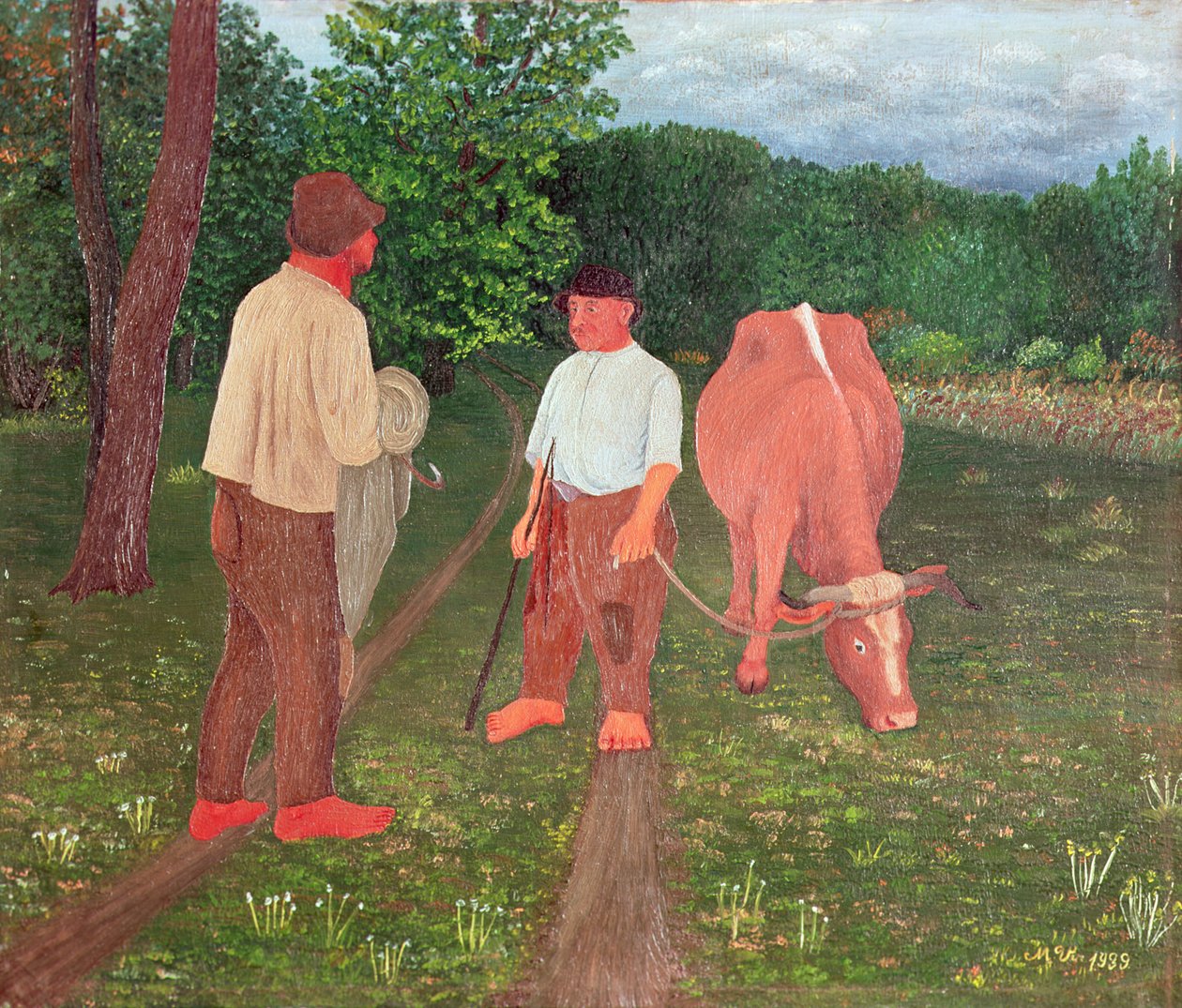 Landbrugsarbejdere af Mirko Virius