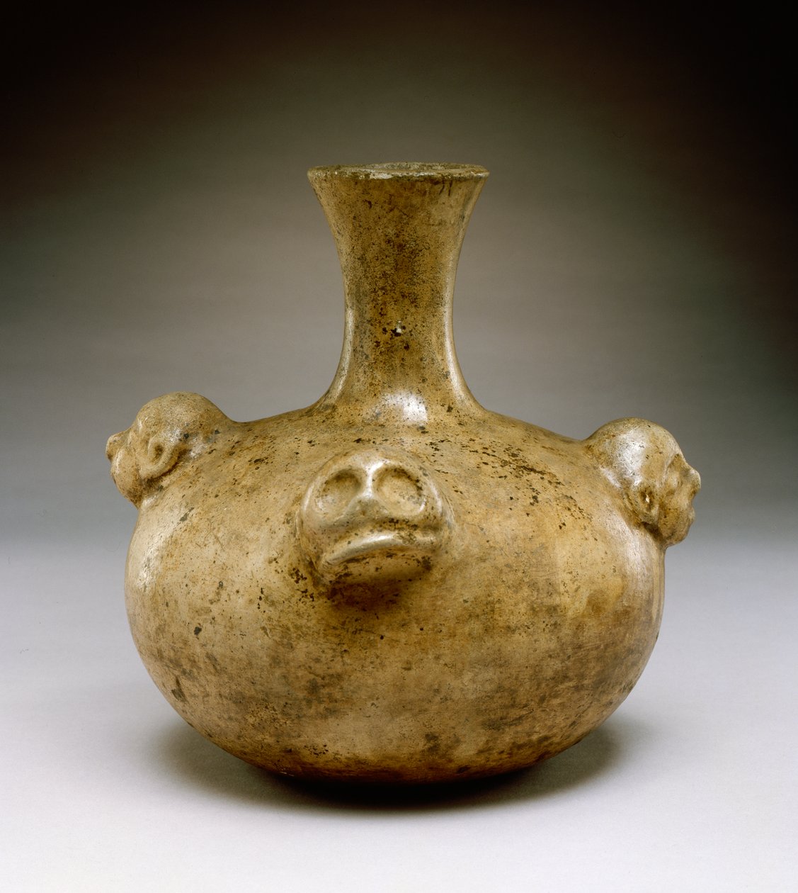 Flaske, sen Mississippian periode, 1300-1500 (keramik) af Mississippian culture