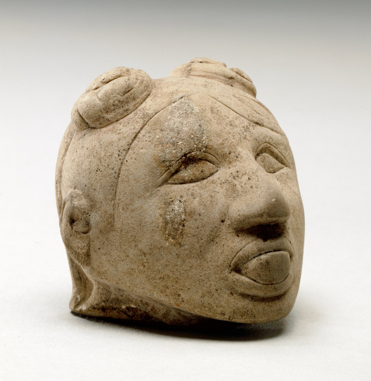 Mandshoved, Natchez, 1200-1500 af Mississippian culture