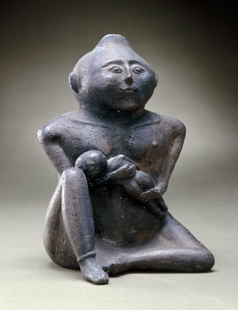 Billede af ammende mor, 1200-1400 (keramik) af Mississippian culture