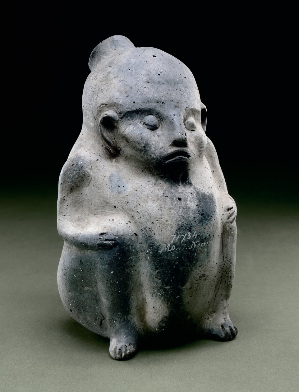 Menneskelig billedbeholder, 1100-1300 (keramik) af Mississippian culture