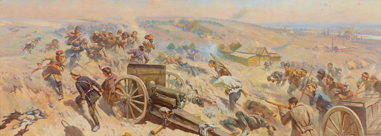 Tsaritsyns forsvar af Mitrofan Borisovich Grekov