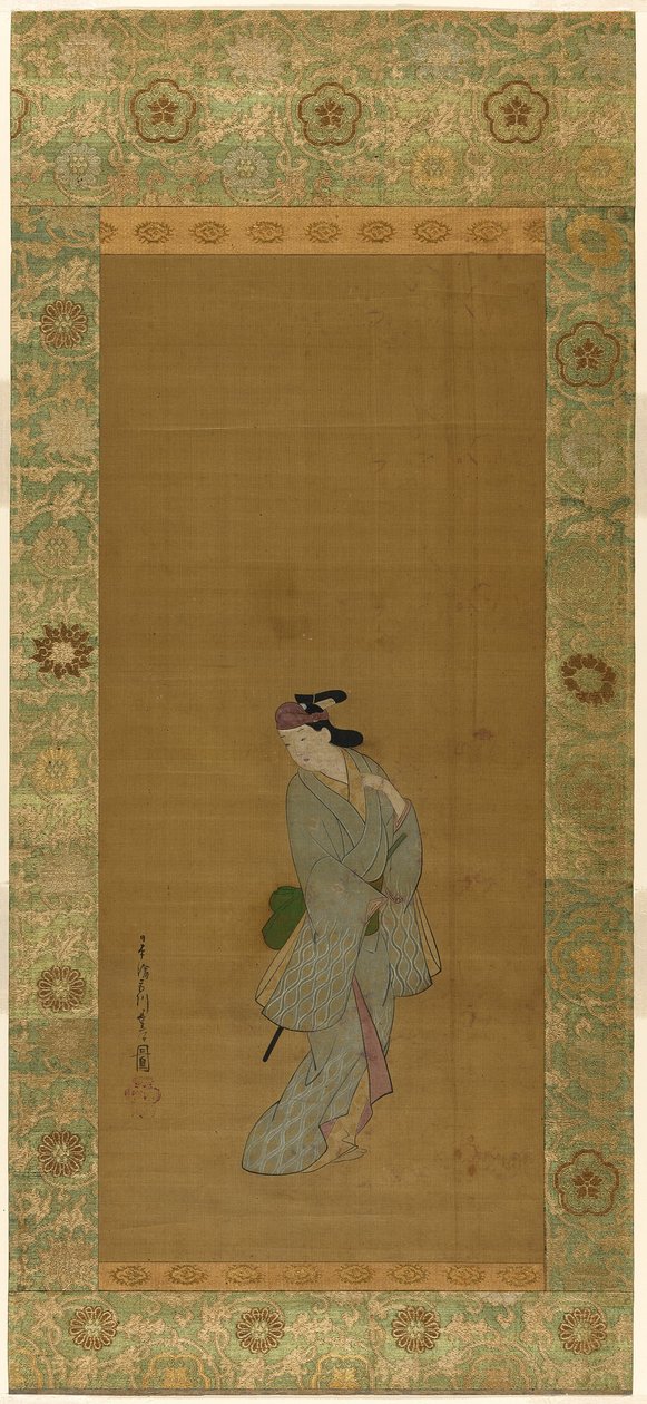 Mandlig figur af Miyagawa Chōshun