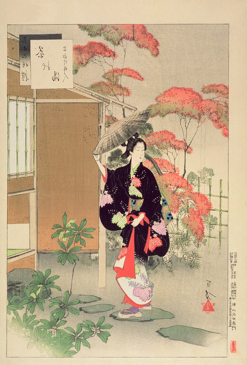 Tea Ceremony: A Woman of the Hoei Era, fra serien 