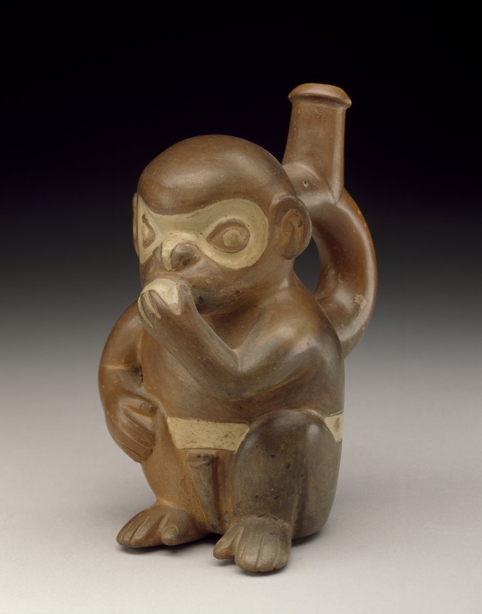 Abekar, 50-100 e.Kr. (keramik med slip) af Moche Moche