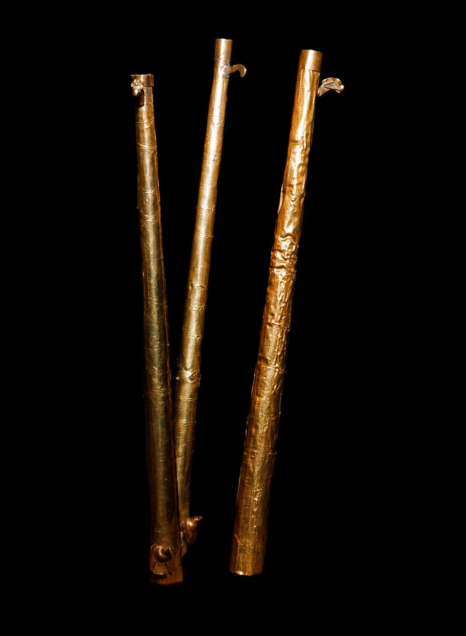 Før colombiansk kunst, Mochica-kultur (grim, monchique): golf sarbacane. 200-500 aJC Privat Samling af Moche Moche