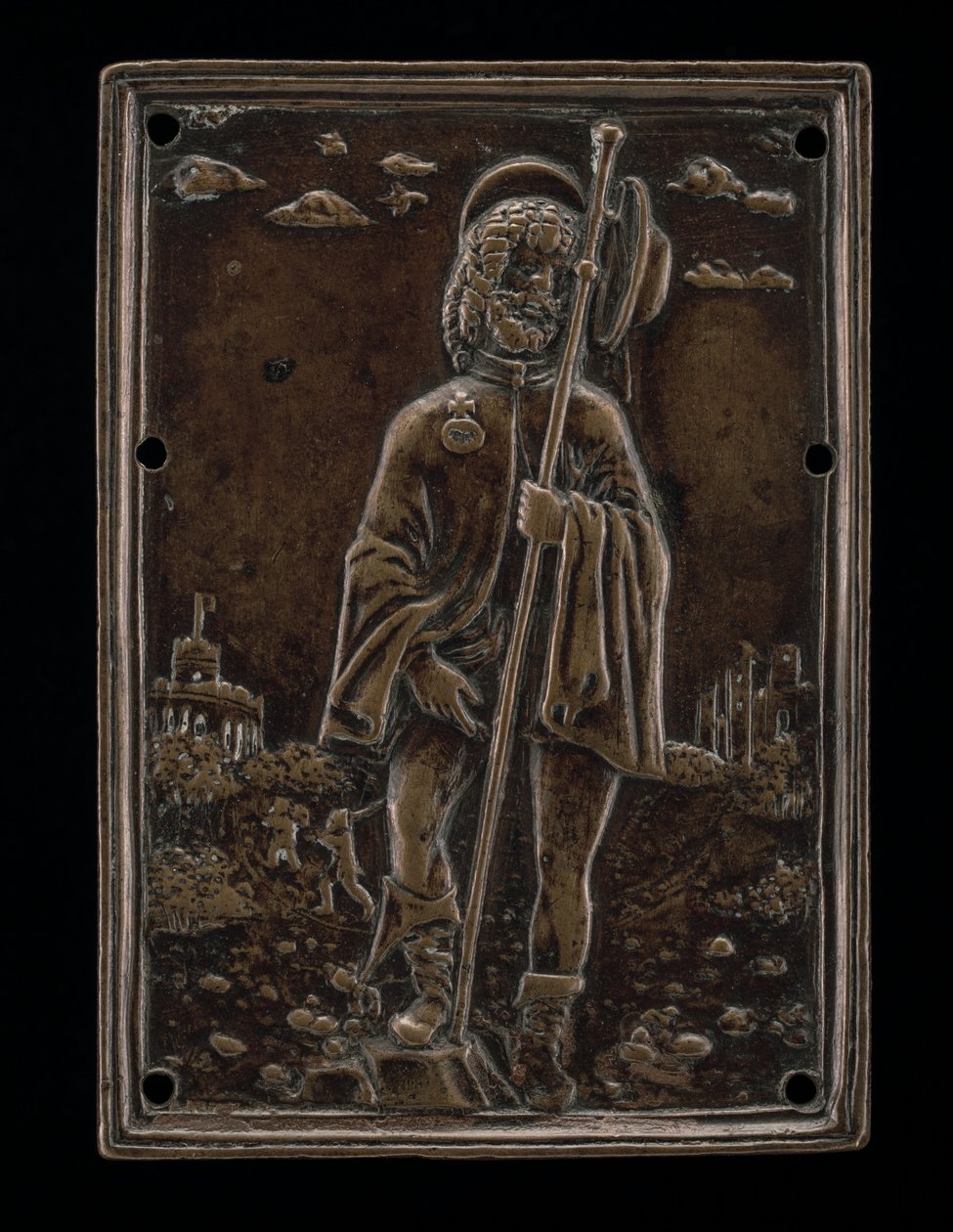 Saint Rochus Roche, slutningen af det 15. - begyndelsen af det 16. århundrede. af Moderno