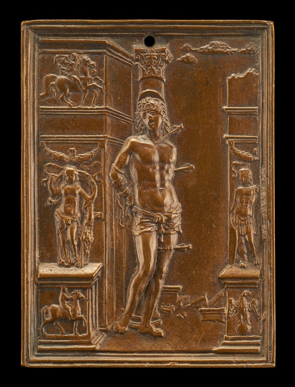 Sankt Sebastian, slutningen af det 15. - begyndelsen af det 16. århundrede. af Moderno