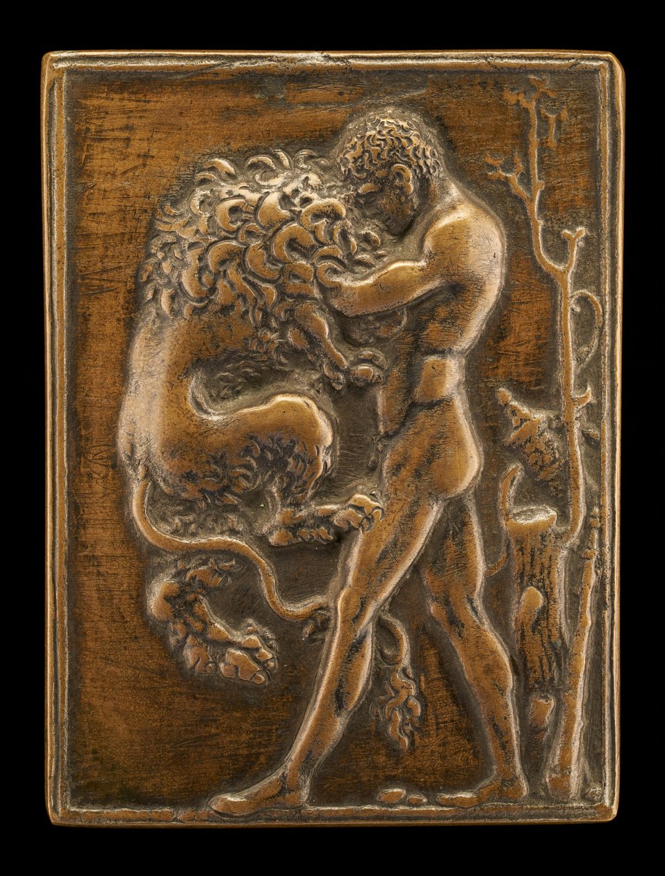 Stående Hercules med Nemean Lion, ca. 14881489. af Moderno