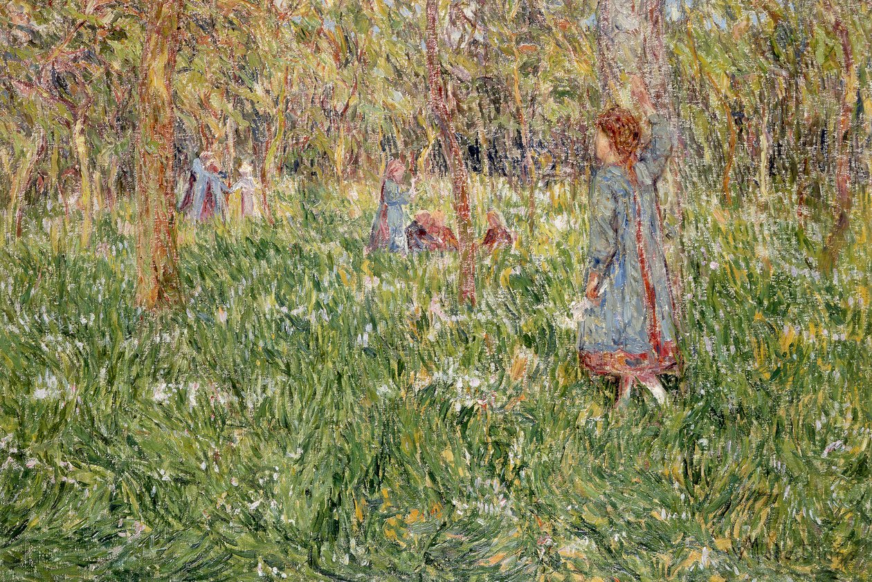 I skoven, 1910 af Modest Huys