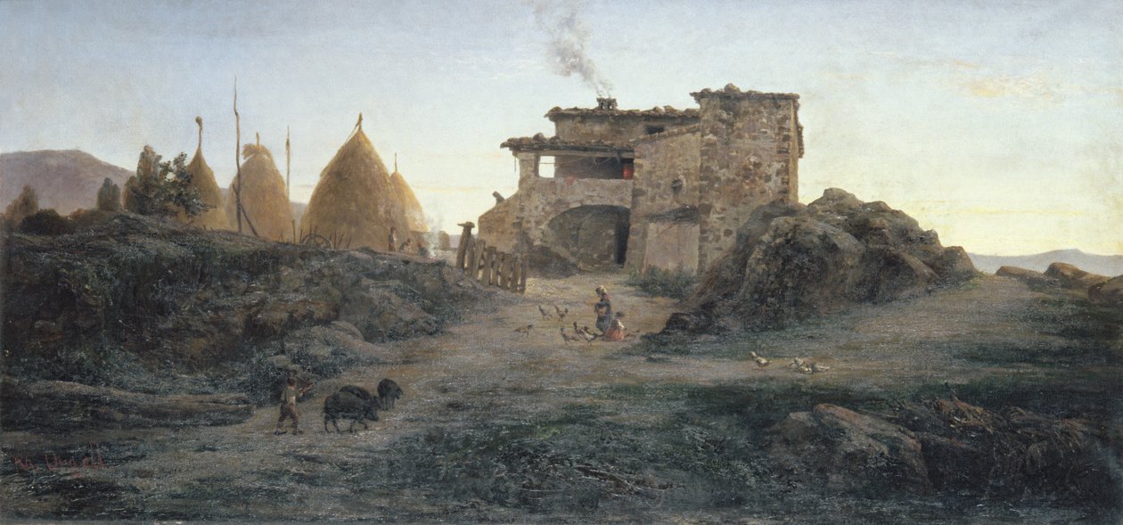 Landdistrikt, 1906 af Modest Urgell