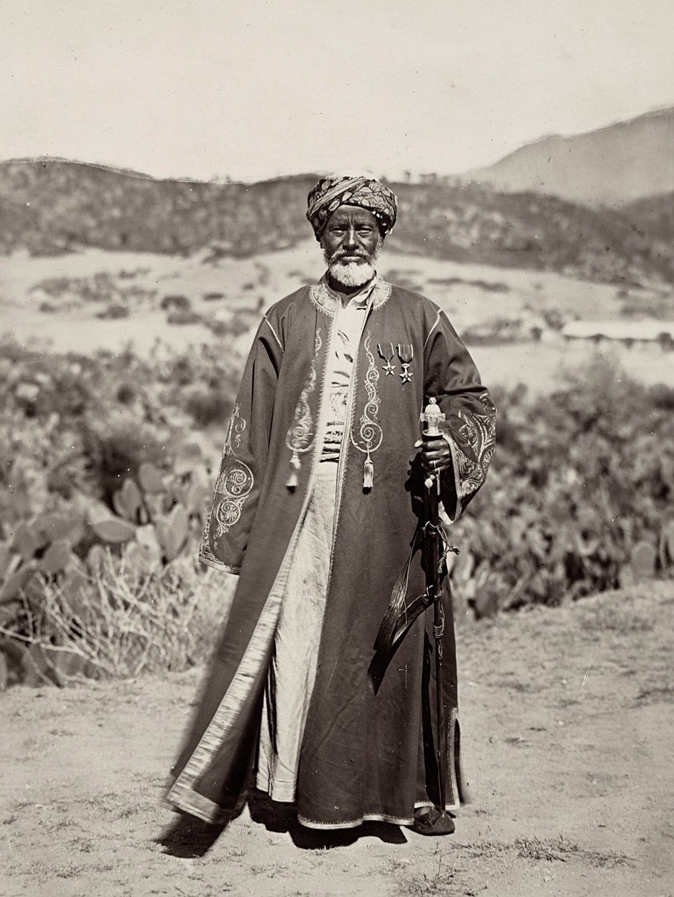 Opbygning af et imperium i den fascistiske tidsalder: Cantibali Osman Edad, 09/05/1936 (s/h foto) af Modestino Baldinetti