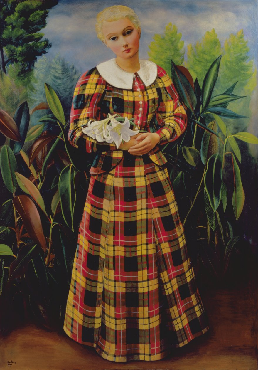 Colette de Jouvenel, med tilnavnet Bel-Gazou af Moise Kisling