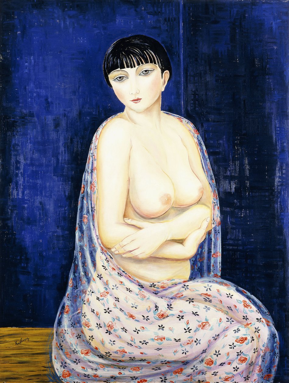 Kiki of Montparnasse, ca. 1926 (olie på lærred) af Moise Kisling
