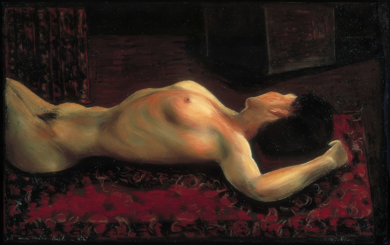 Nu allonge af Moise Kisling