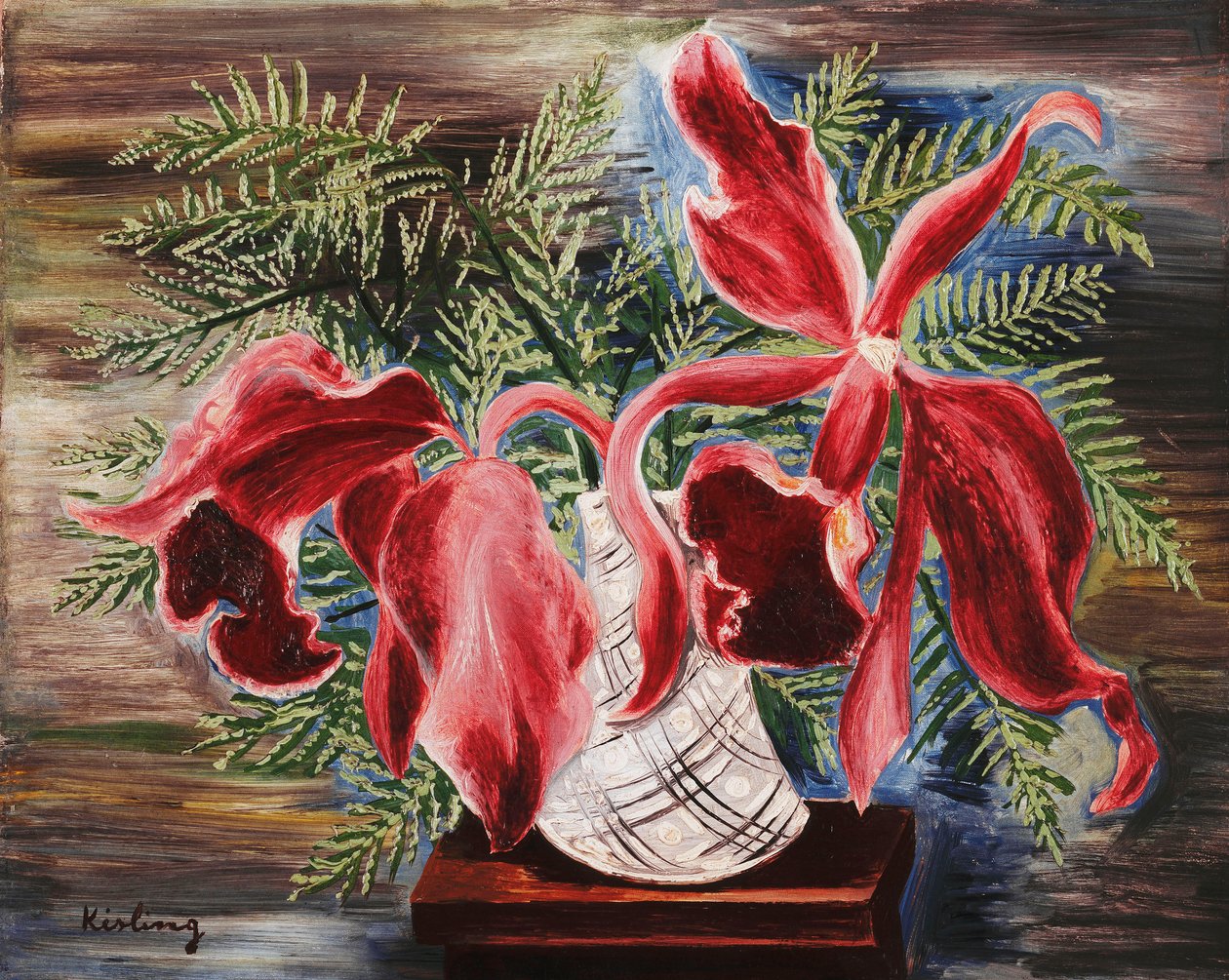 Orkideer; Orchidees af Moise Kisling
