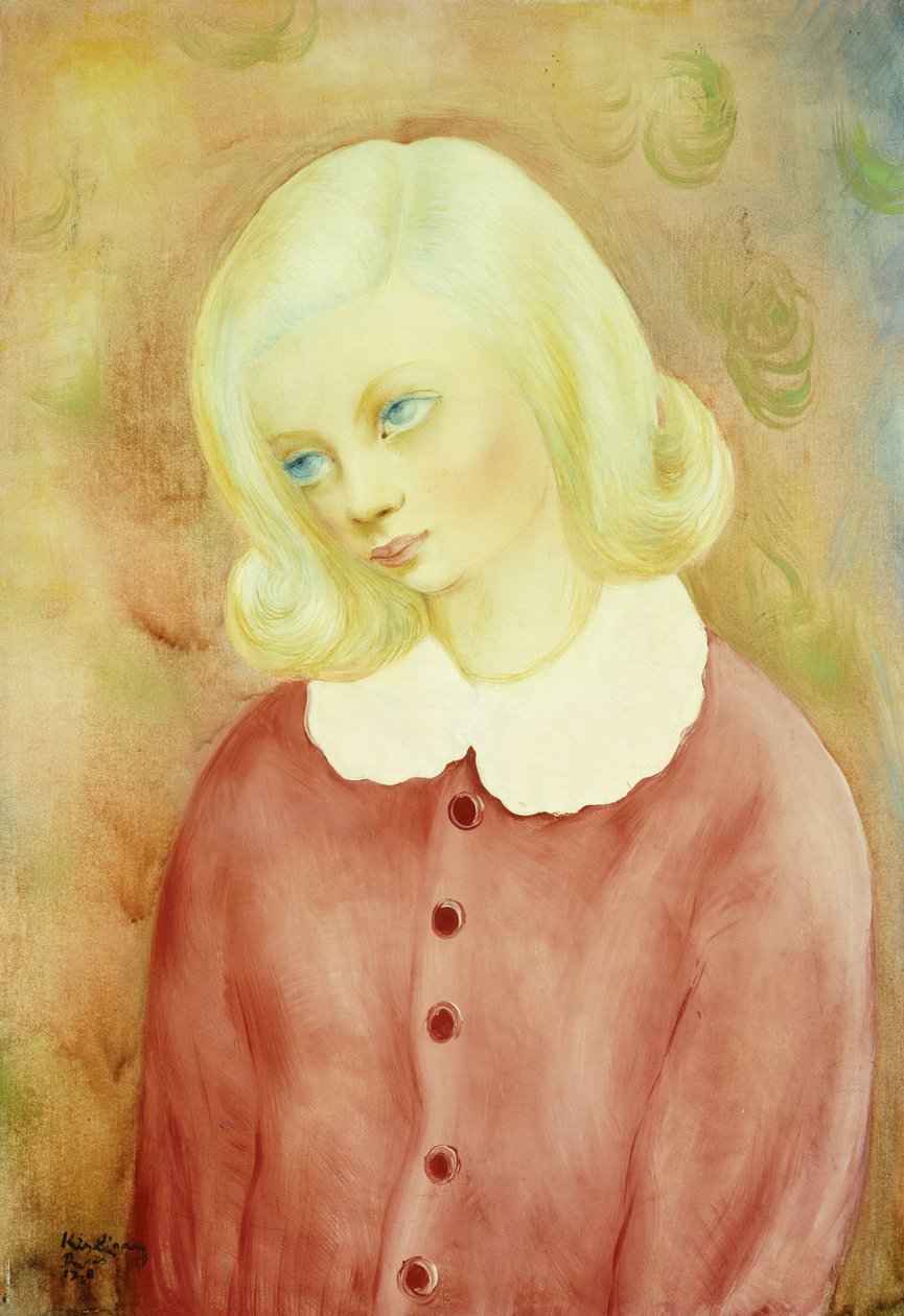 Ung polsk pige af Moise Kisling