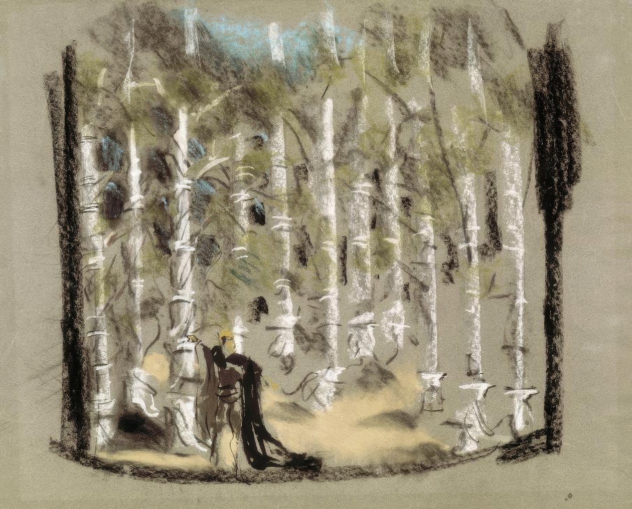 Scenedesign: skoven af Molière