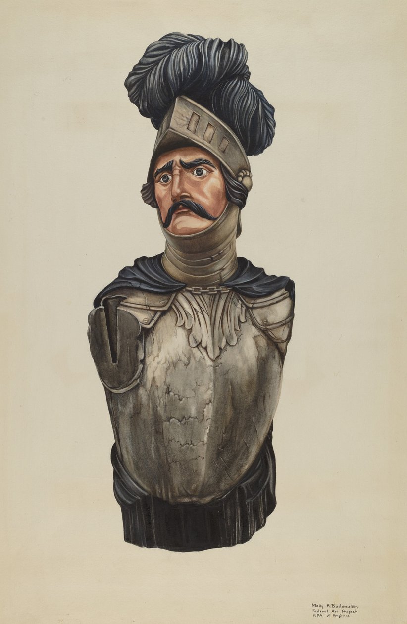 Galionsfigur fra "The Black Prince" af Molly Bodenstein
