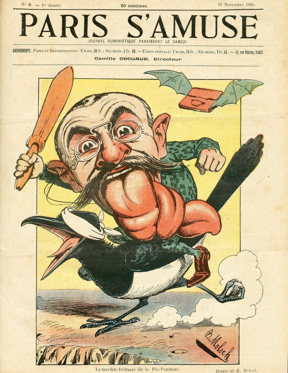 Paris har det sjovt, nummer 6, Satirical in Colors af Moloch