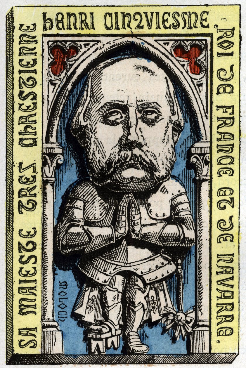 Portræt af Henri Charles Ferdinand Marie Dieudonne d