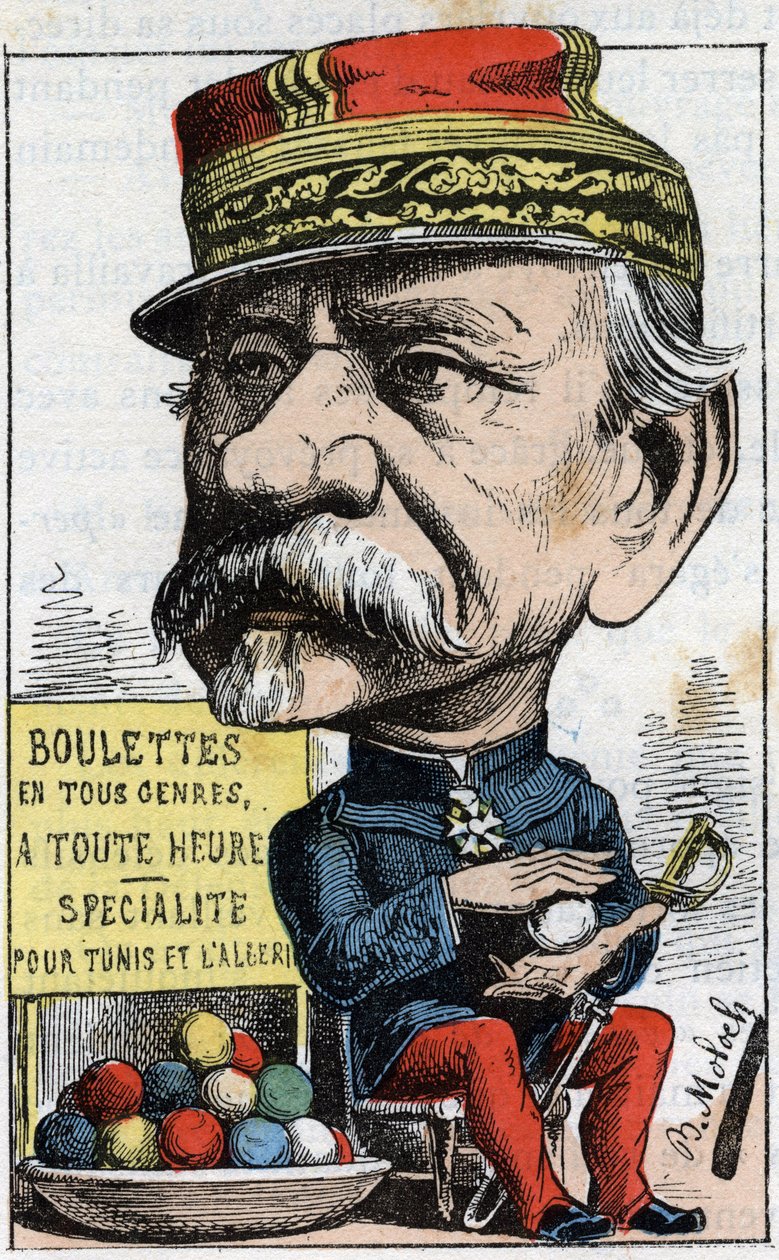 Portræt af Jean Joseph Frederic Albert Farre (1816-1887), en fransk soldat, han blev udnævnt til general i 1870 og krigsminister af Moloch