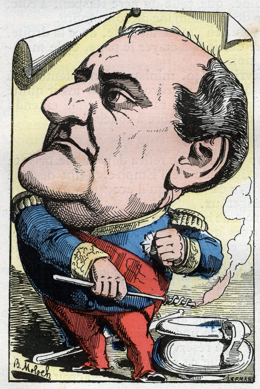 Portræt af prins Napoleon Joseph Charles Paul Bonaparte (1822-1891) af Moloch