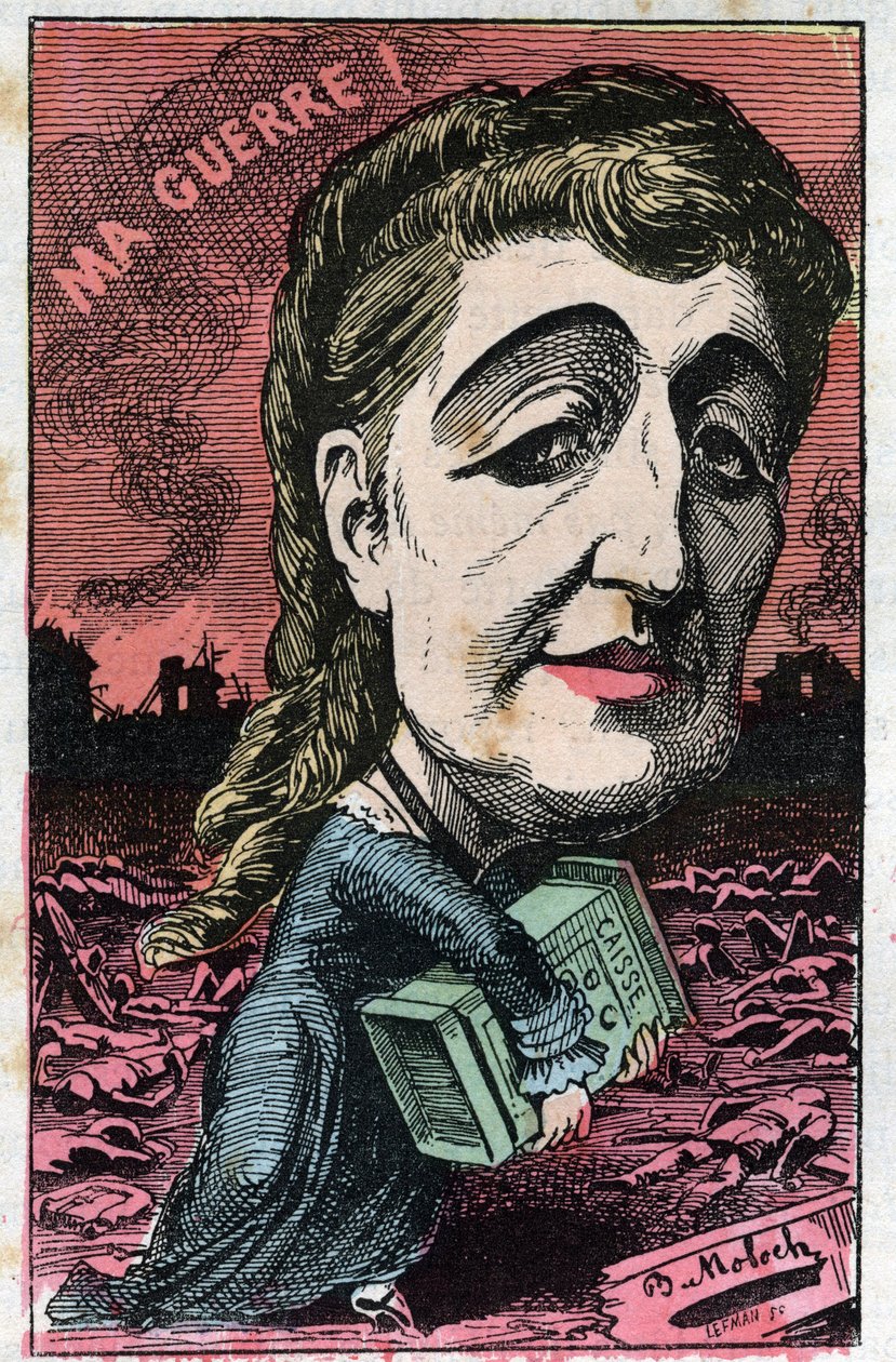 Portræt af impress Eugenie (Eugenia Maria de Montijo de Guzman af Moloch