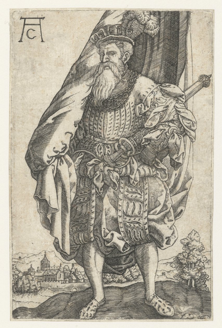 Standard bærer af Monogrammist AC