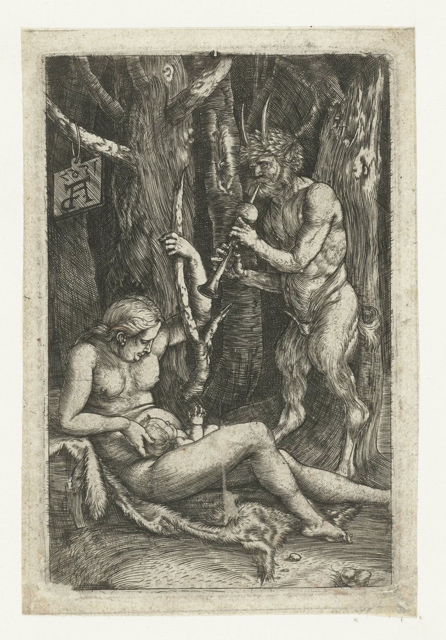 Satyrfamilien af Monogrammist AD