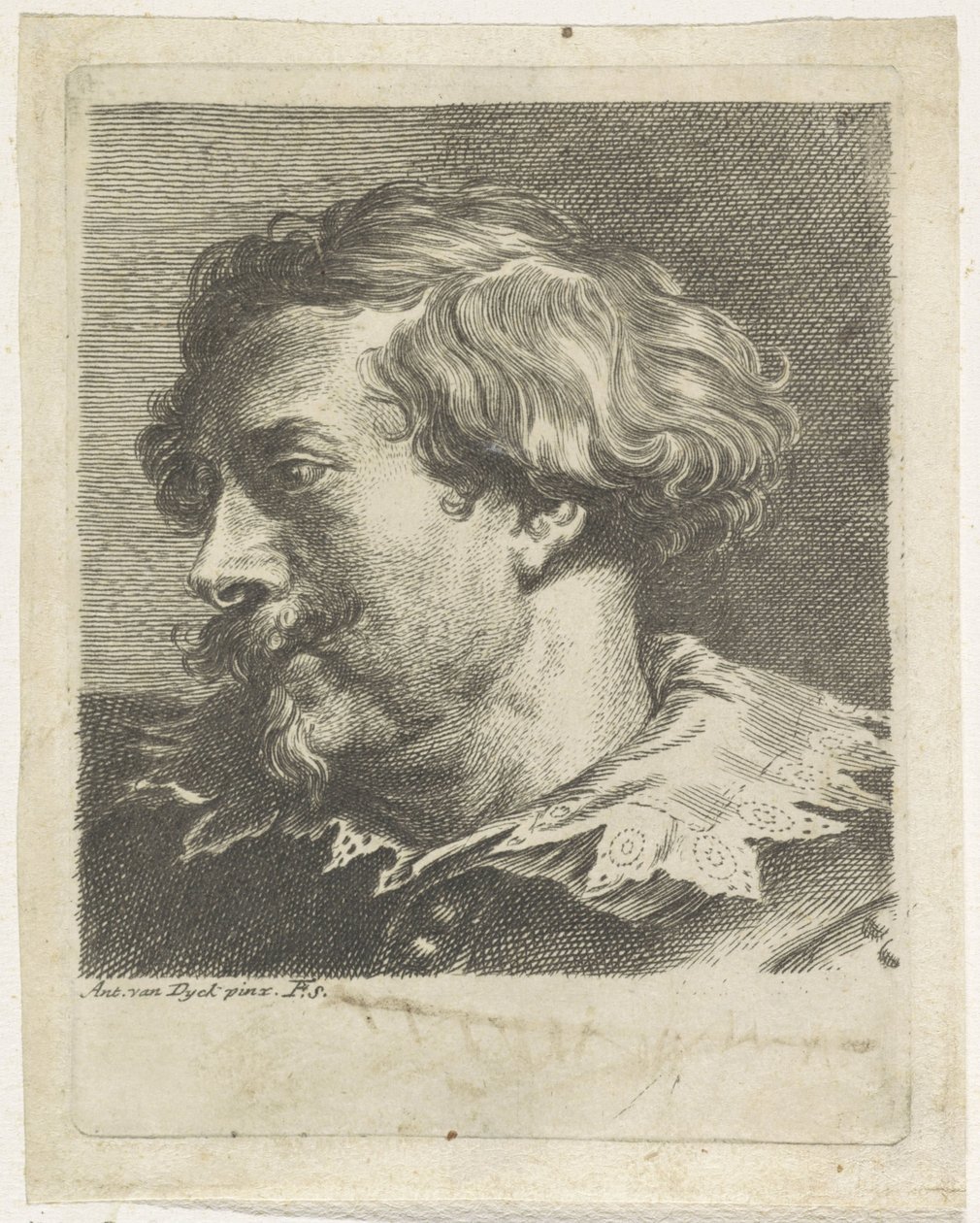Portræt af Hubrecht van den Eynde af Monogrammist F (Nederlanden)