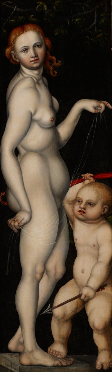 Venus og Amor, ca.1529 af Monogrammist H. B.