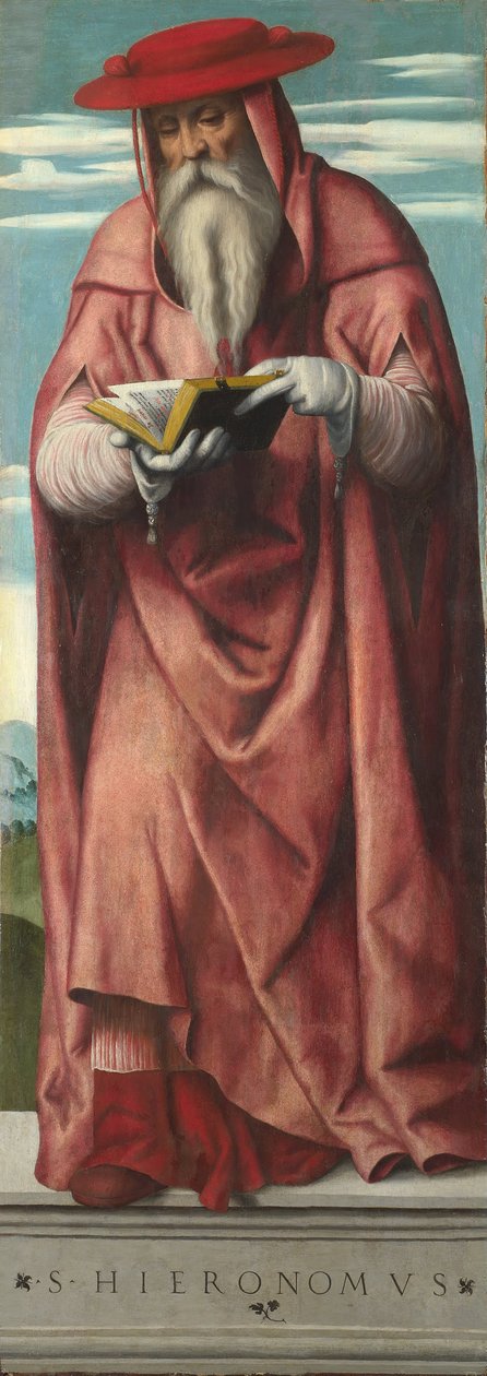 Sankt Jerome af Moretto da Brescia