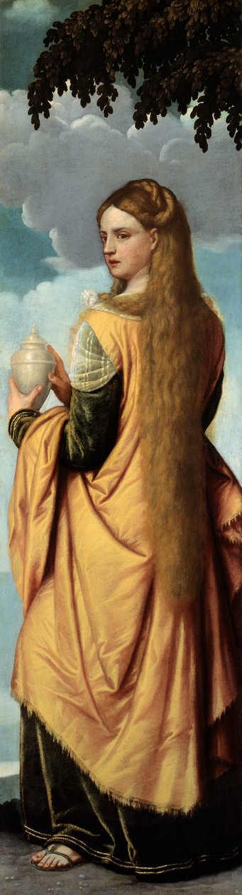 Maria Magdalene af Moretto da Brescia