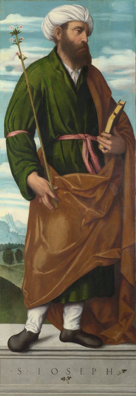 Sankt Josef, ca. 1540 af Moretto da Brescia