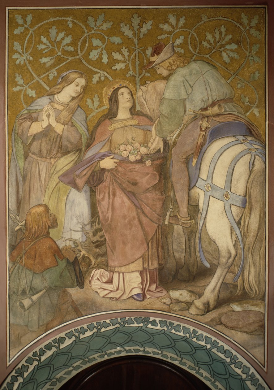 Rosenmiraklet, ca. 1855 af Moritz Ludwig von Schwind