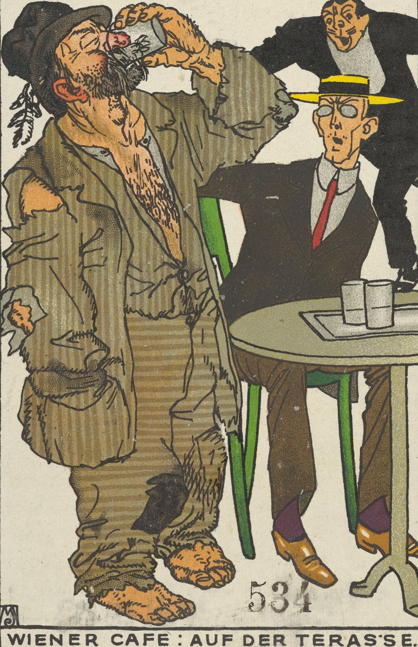 Wienercafé: På terrassen Wienercafé: På terrassen, 1911. af Moritz Jung