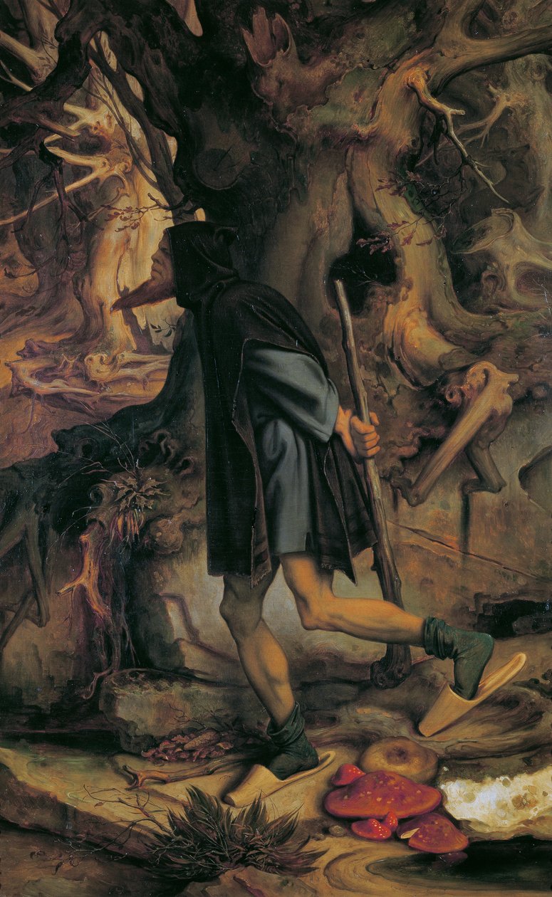 Ruebezahl, 1851. af Moritz Ludwig von Schwind