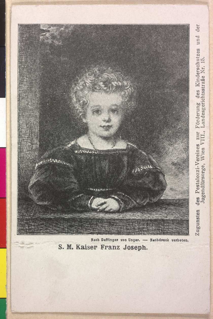 Kejser af Østrig Franz Joseph I af Moritz Michael Daffinger