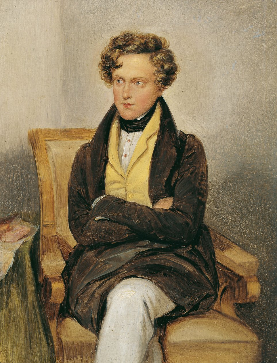 Portræt af hertug af Reichstadt 1811-1832, 1831. af Moritz Michael Daffinger